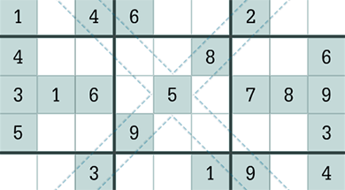Sudoku Diagonal Vorschau